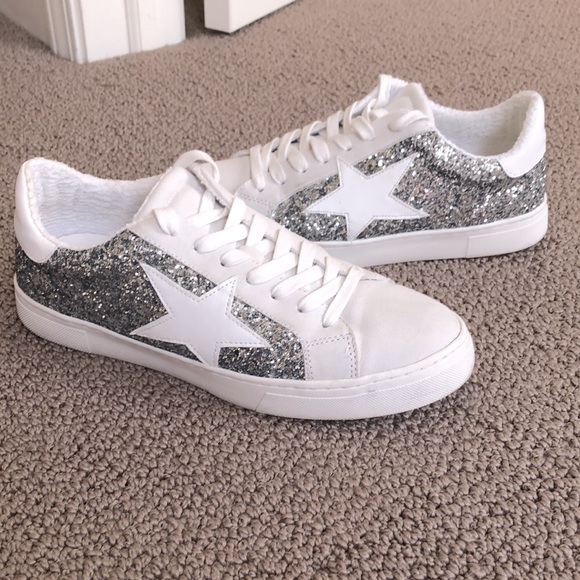 steve madden sparkly tennis shoes